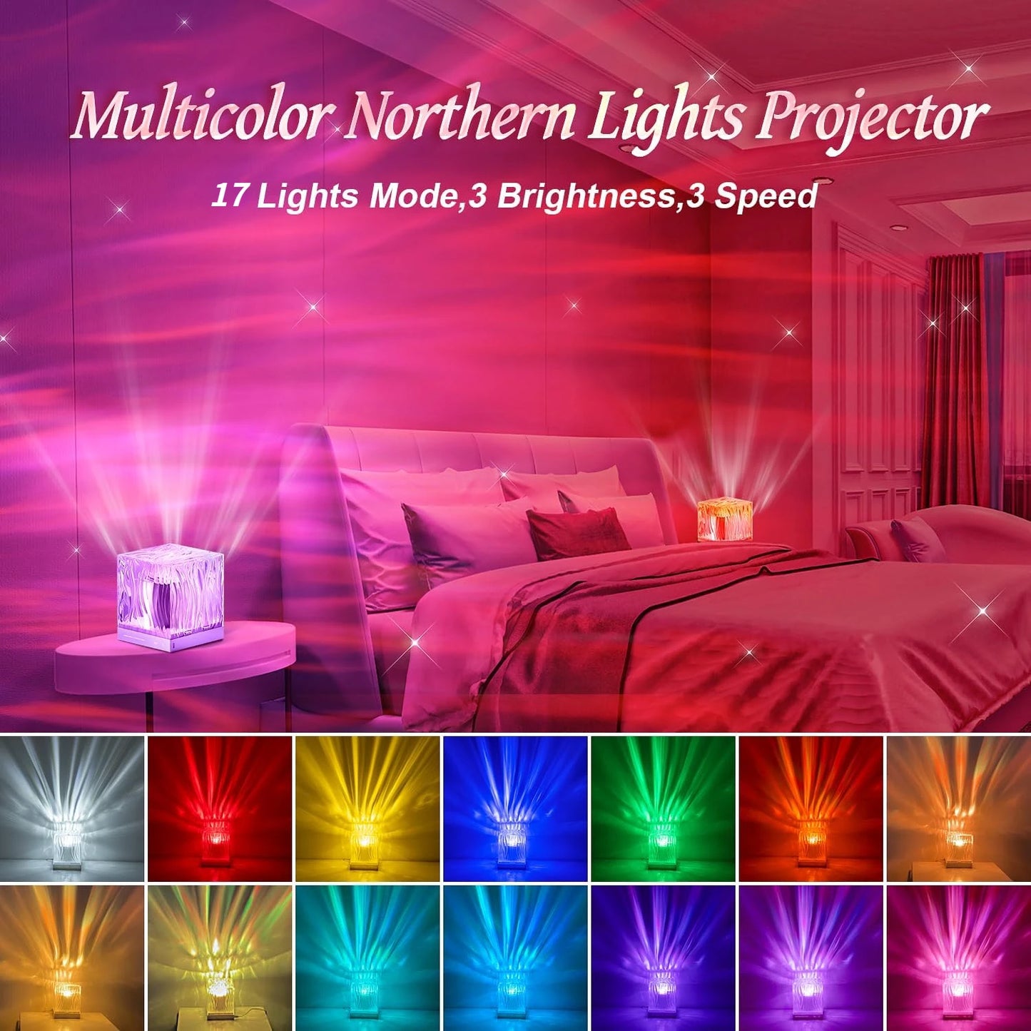 Northern Light Aurora Projector Lamp